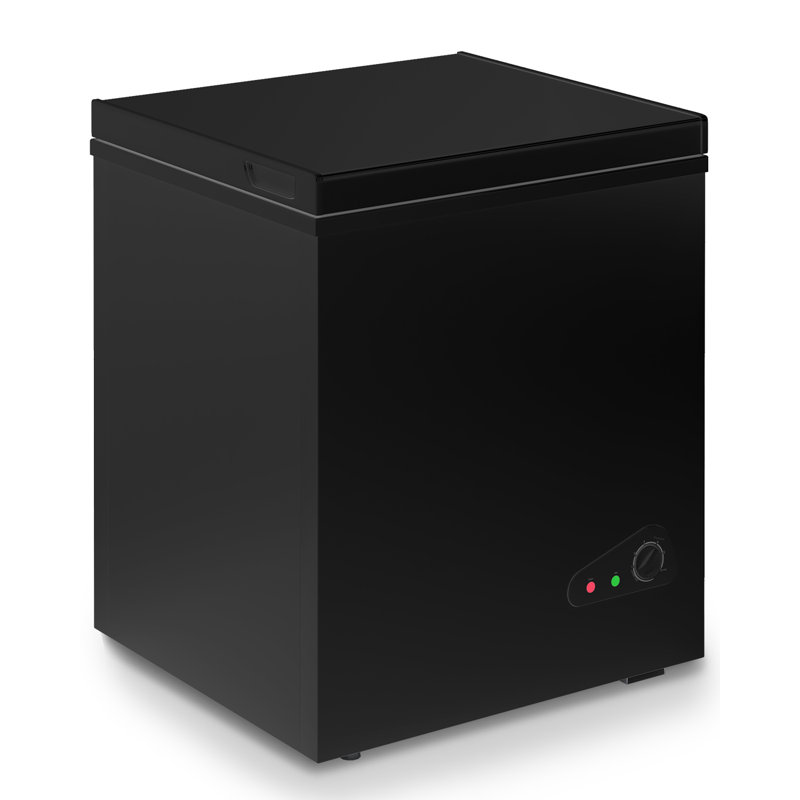 TABU 3.5 Cubic Feet Chest Freezer with Adjustable Temperature Controls